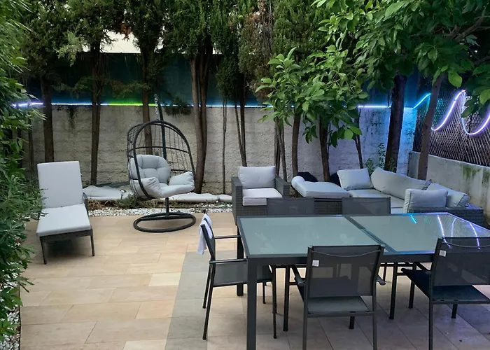 Elegance Cannoise, Vaste Terrasse Апартаменты Канны